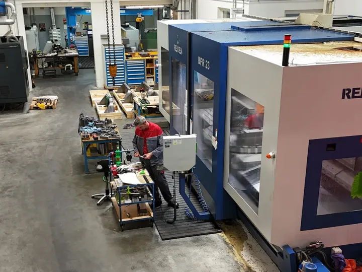 Reiden-BFR-23 Metallfräsmaschine bei Leitner FLW